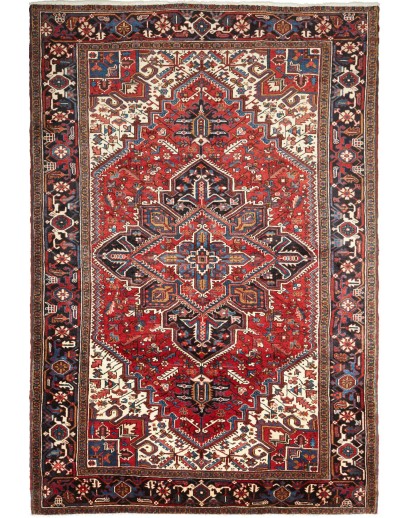 Tappeto Gorawan Persia marrone giallo 205x302