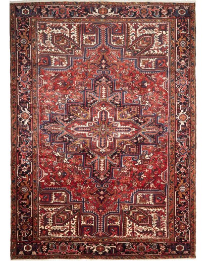 Tappeto Gorawan Persia marrone giallo 240x343