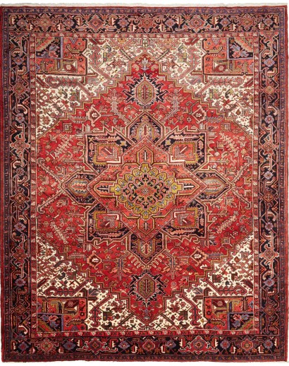 Tappeto Gorawan Persia marrone giallo 277x340