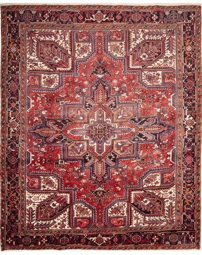 Tappeto Gorawan Persia marrone giallo 277x342
