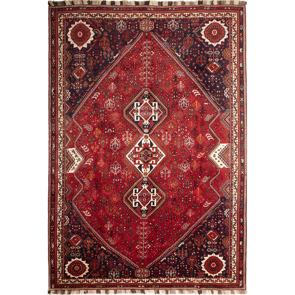 Tappeto Shiraz Fine Persia marrone 227x328 Tappeto Shiraz Fine Persia marrone 227x328