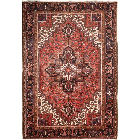 Tappeto Gorawan Persia marrone rosso 202x292