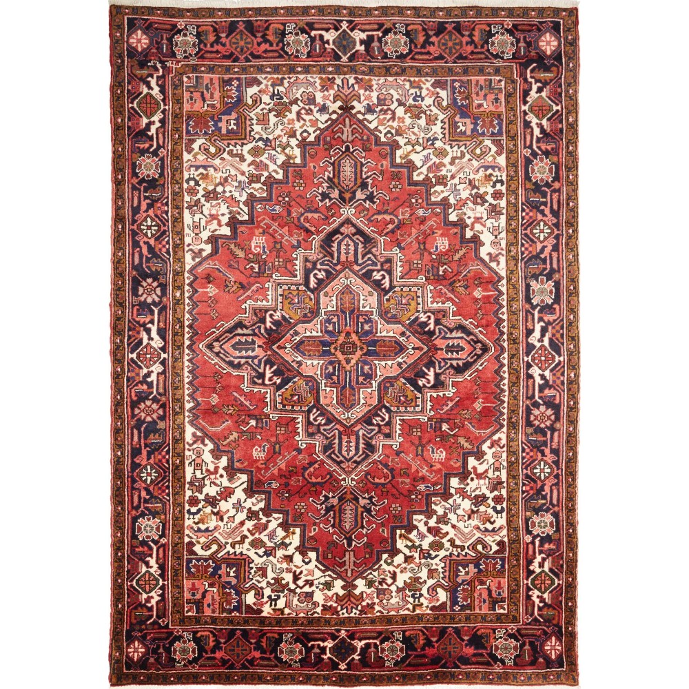 Tappeto Gorawan Persia marrone beige 206x300 Tappeto Gorawan Persia marrone beige 206x300