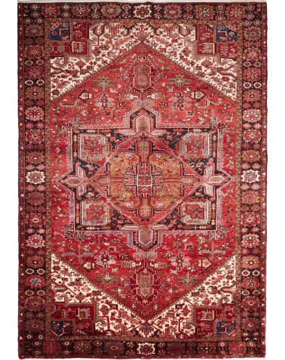 Tappeto Gorawan Persia marrone blu 250x356