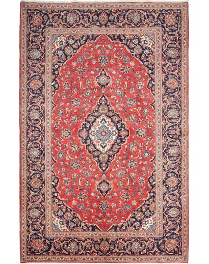 Tappeto Ardakan Persia rosso grigio 195x297