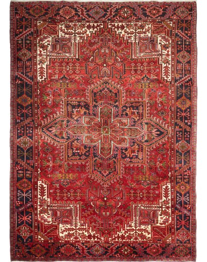Tappeto Gorawan Persia marrone giallo 255x352