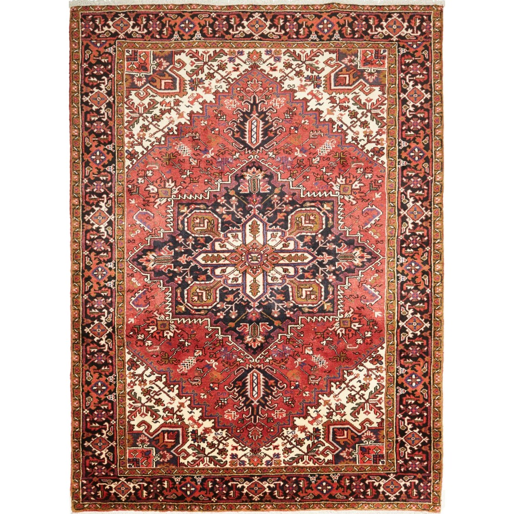 Tappeto Gorawan Persia marrone beige 214x294 Tappeto Gorawan Persia marrone beige 214x294