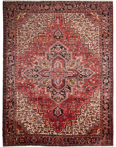 Tappeto Gorawan Persia marrone blu 238x314