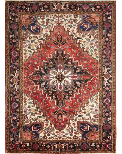 Tappeto Gorawan Persia marrone giallo 206x284