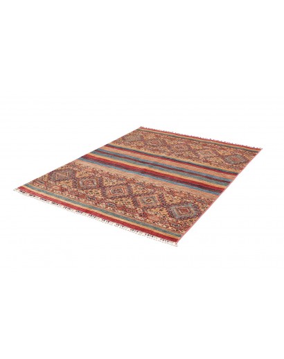 Tappeto Samarkand Pakistan marrone grigio 148x190