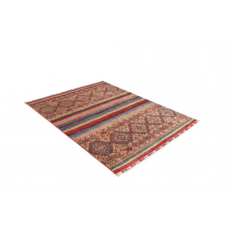 Tappeto Samarkand Pakistan marrone grigio 148x190