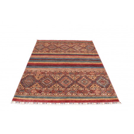 Tappeto Samarkand Pakistan marrone grigio 148x190
