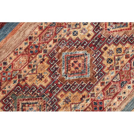 Tappeto Samarkand Pakistan marrone grigio 148x190