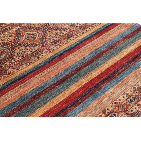 Tappeto Samarkand Pakistan marrone grigio 148x190