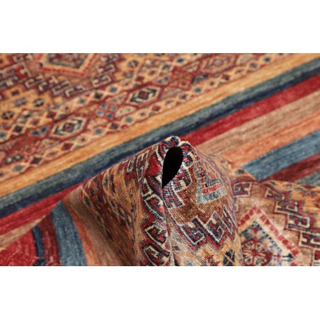 Tappeto Samarkand Pakistan marrone grigio 148x190