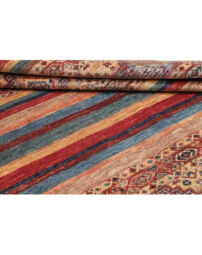 Tappeto Samarkand Pakistan marrone grigio 148x190