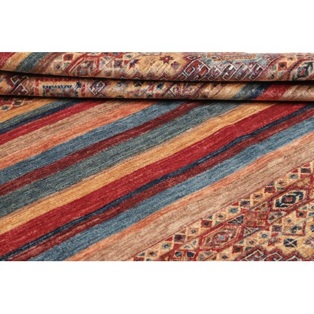Tappeto Samarkand Pakistan marrone grigio 148x190