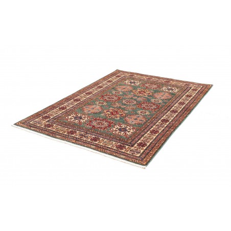 Tappeto Kazak Fine Pakistan marrone grigio 148x202