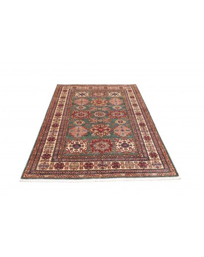 Tappeto Kazak Fine Pakistan marrone grigio 148x202