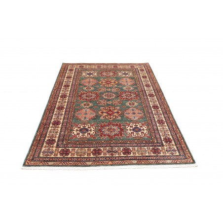 Tappeto Kazak Fine Pakistan marrone grigio 148x202