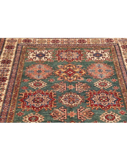 Tappeto Kazak Fine Pakistan marrone grigio 148x202