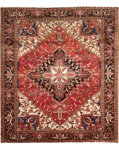 Tappeto Gorawan Persia marrone giallo 240x275