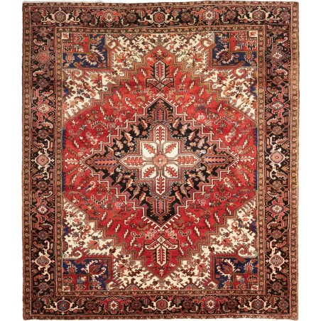Tappeto Gorawan Persia marrone giallo 240x275