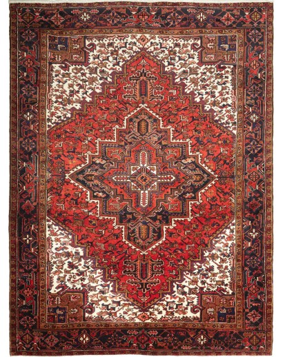 Tappeto Gorawan Persia marrone rosso 245x325