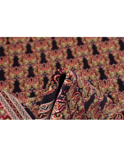Tappeto Tabriz 50 Raj Persia marrone giallo 160x212