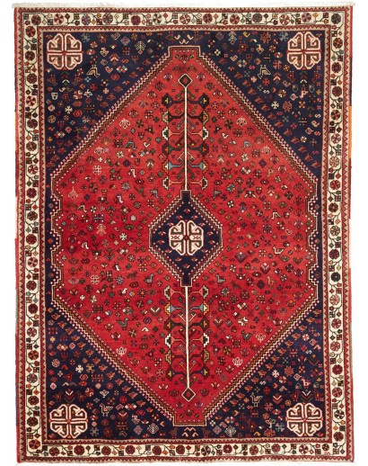 Tappeto Shiraz Fine Persia marrone grigio 162x220