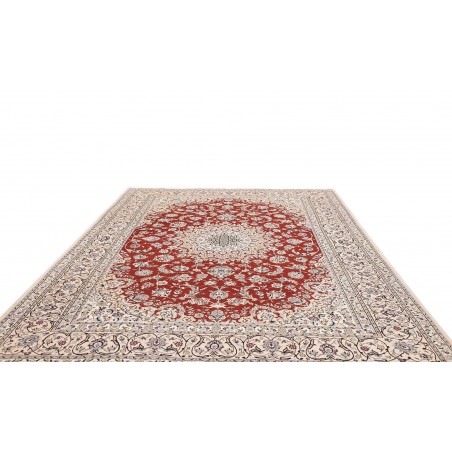 Tappeto Nain 9La Persia bianco marrone 255x335