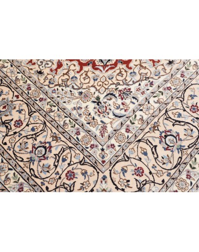 Tappeto Nain 9La Persia bianco marrone 255x335