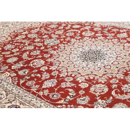 Tappeto Nain 9La Persia bianco marrone 255x335