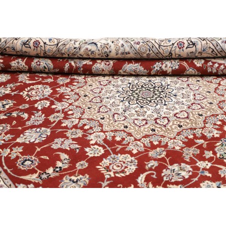 Tappeto Nain 9La Persia bianco marrone 255x335