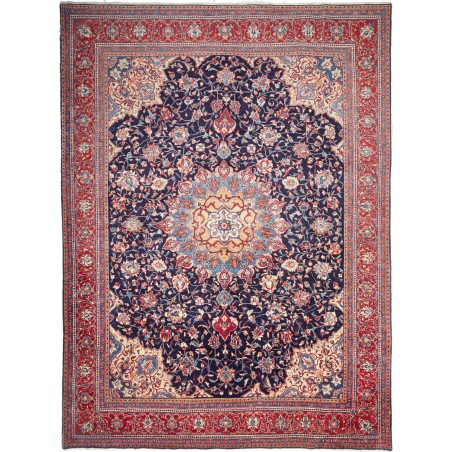 Tappeto Sarough Persia azzurro grigio 288x396