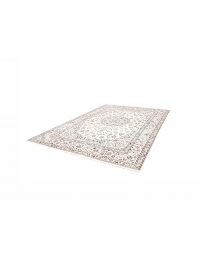 Tappeto Nain 9La Persia bianco grigio 242x337