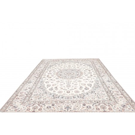 Tappeto Nain 9La Persia bianco grigio 242x337