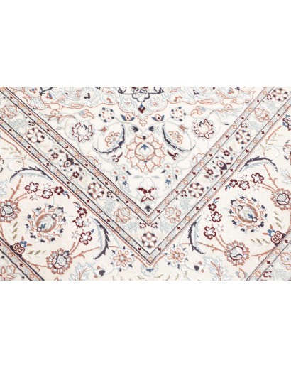 Tappeto Nain 9La Persia bianco grigio 242x337