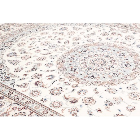 Tappeto Nain 9La Persia bianco grigio 242x337