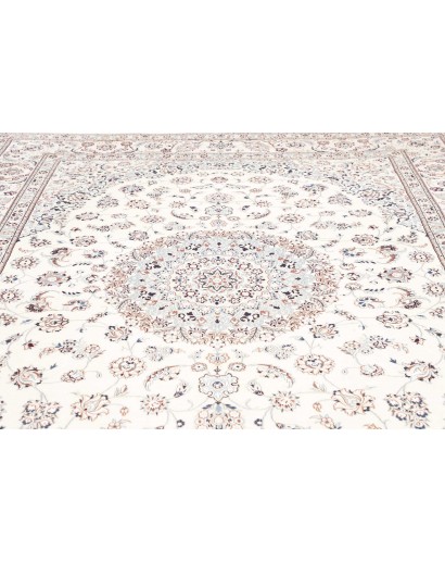 Tappeto Nain 9La Persia bianco grigio 242x337