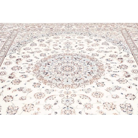 Tappeto Nain 9La Persia bianco grigio 242x337