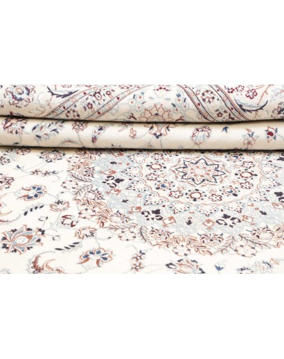 Tappeto Nain 9La Persia bianco grigio 242x337
