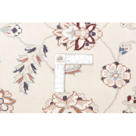 Tappeto Nain 9La Persia bianco grigio 242x337