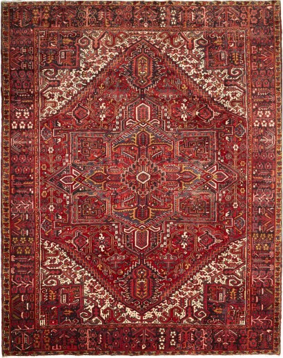 Tappeto Gorawan Persia marrone blu 265x338