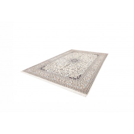 Tappeto Nain 9La Persia bianco grigio 253x367