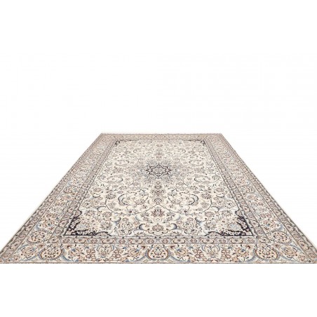 Tappeto Nain 9La Persia bianco grigio 253x367