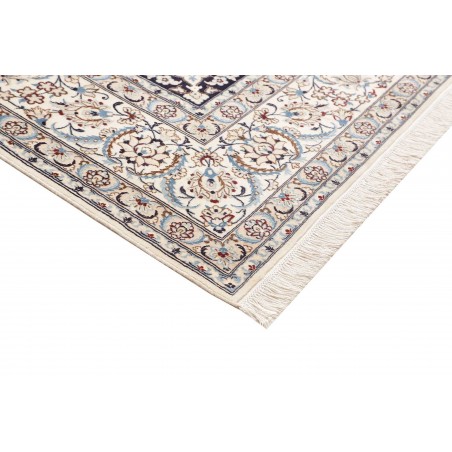 Tappeto Nain 9La Persia bianco grigio 253x367