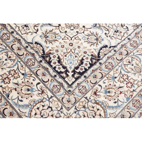 Tappeto Nain 9La Persia bianco grigio 253x367