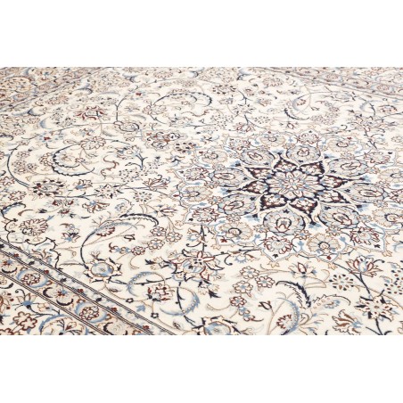 Tappeto Nain 9La Persia bianco grigio 253x367
