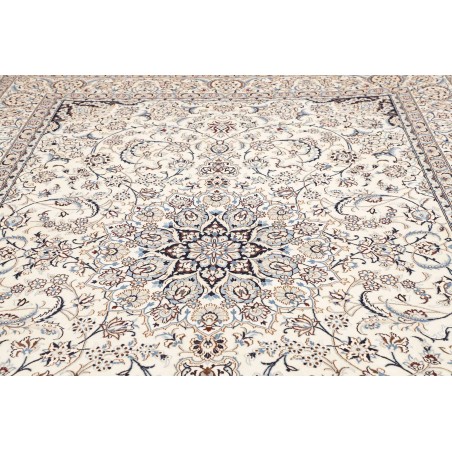 Tappeto Nain 9La Persia bianco grigio 253x367